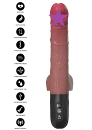 Hidden Desire - Inferno Realistic Wiggling Vibrator - Flesh 照片