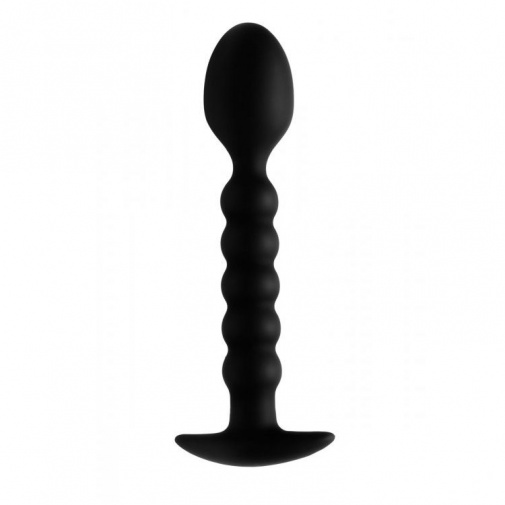 Prostatic Play - Sojourn 罗纹纤幼前列腺刺激器 - 黑色 照片