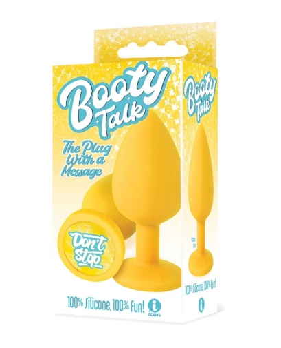 Icon Brands - Booty Talk Don't Stop Plug - Yellow 照片