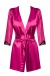 He can’t see it, but he knows it’s there! Your fabulous body... Obsessive - Satinia Robe - Pink - XXL photo-5