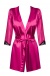 Obsessive - Satinia Robe - Pink - XXL photo-5