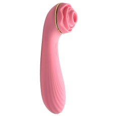 Bloomgasm - 10X Suction Rose Vibrator - Pink photo