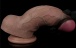 Lovetoy - 9.5" XXL Dual Layered Cock - Brown photo-5