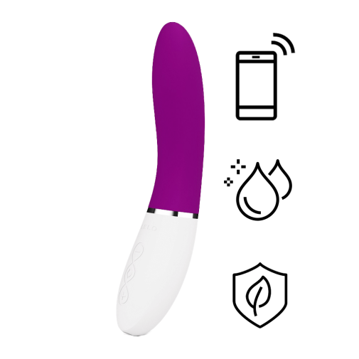 Lelo - Liv 3 APP G-Spot Vibrator - Deep Rose photo