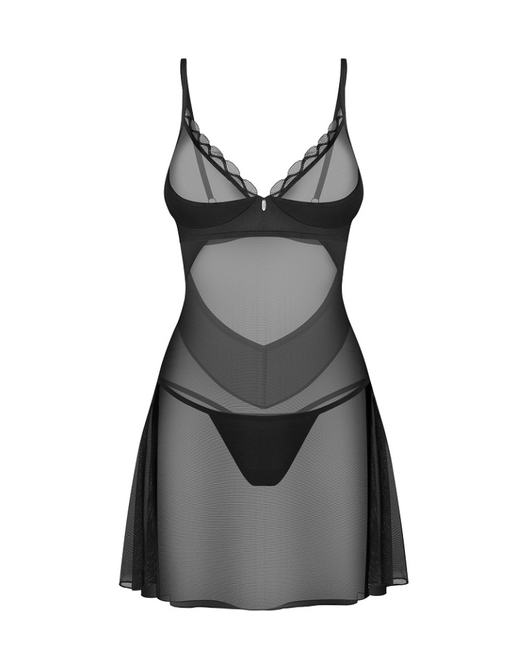 Obsessive - Stelisa Chemise & Thong - L/XL photo