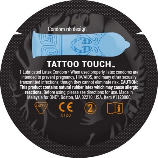 One Condoms - Tattoo Touch 1 pc photo