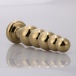 MT - Anal Plug 137x34mm - Golden/Blue photo-3