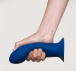 Adrien Lastic - 7'' 矽胶假阳具 - 蓝色 照片-3