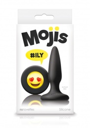 NS Novelties - Mojis Plug ILY Mini - Black photo