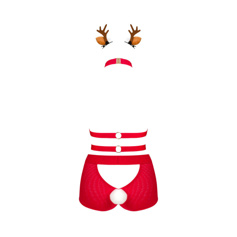 Obsessive - Ms Reindy Set - Red - M/L photo