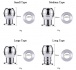 MT - Hollow Anal Plug 60x40mm - Silver photo-10