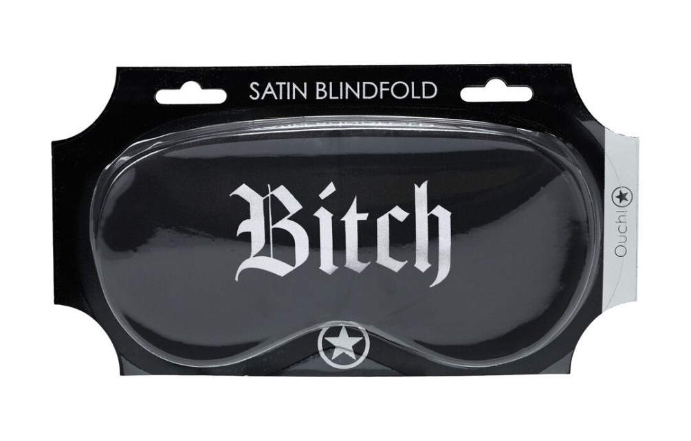 Ouch - Bitch Eye Mask - Black 照片-4