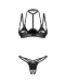 Obsessive - Rolleya Crotchless Set - Black - S/M photo-7