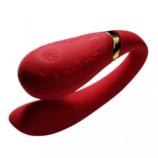 Zalo - Fanfan Set Couple Vibrator - Bright Red photo