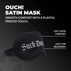 Ouch - Suck Don't Bite Eye Mask - Black 照片