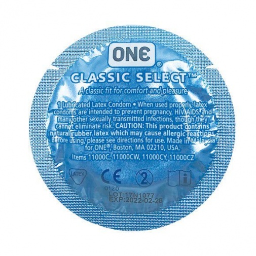 One Condoms - 經典精選系列  1片裝 照片