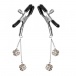Master Series - Ornament Adjustable Nipple Clamps with Jewel Accents photo
