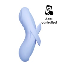 SVAKOM - Echo 2 APP Flexible Finger Vibrator - Sky Blue photo