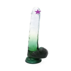 Kiotos - 光滑的透明仿真假陽具 06 - 綠色 照片