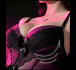 Drywell - Z18 Lace Corset Set - Violet/Black photo-9