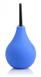 CleanStream - 優質單向灌腸泵 - 藍色 照片