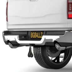 Big Ballers - Truck Nuts - Black photo