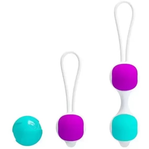 Baile - Vaginal balls - Purple/Blue 照片