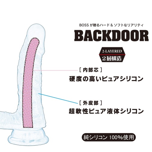 Boss - Backdoor SC Dildo S - Black photo