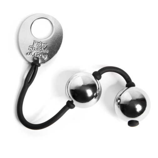 Fifty Shades of Grey - Inner Goddess Kegel Balls 220g - Silver photo