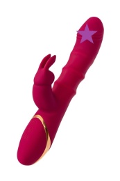 JOS - Tenty Rabbit Vibrator - Burgundy photo