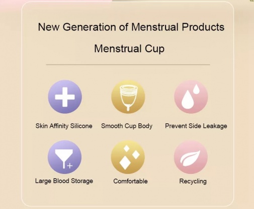 MT - Menstrual Cup S - Pink photo