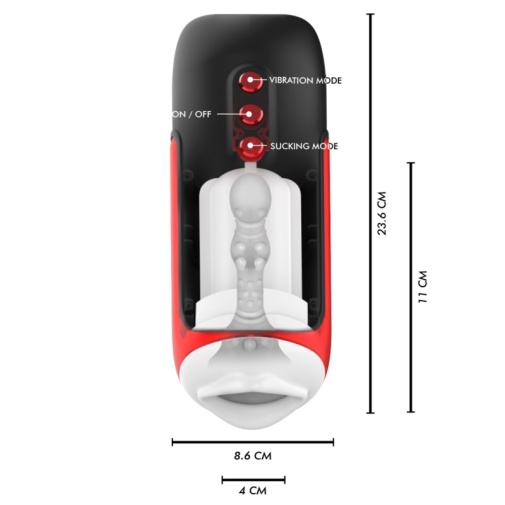 Jamyjob - Blaze Mouth Suction Vibro Masturbator photo
