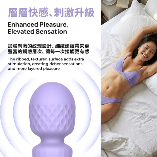 KIKO - PowerMini Wand Massager - Lilac 照片
