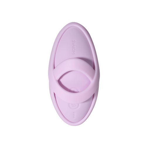 SVAKOM - Echo 2 APP Flexible Finger Vibrator - Pink Lilac photo