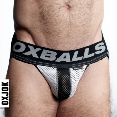 Oxjok - Airmesh Jockstrap w Ring - Ice White - L 照片