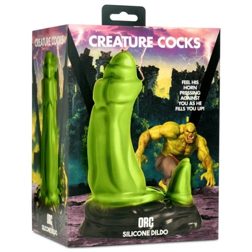 Creature Cocks - Orc Dildo - Green photo