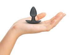 Ouch - Smooth Anal Plug S - Gunmetal photo
