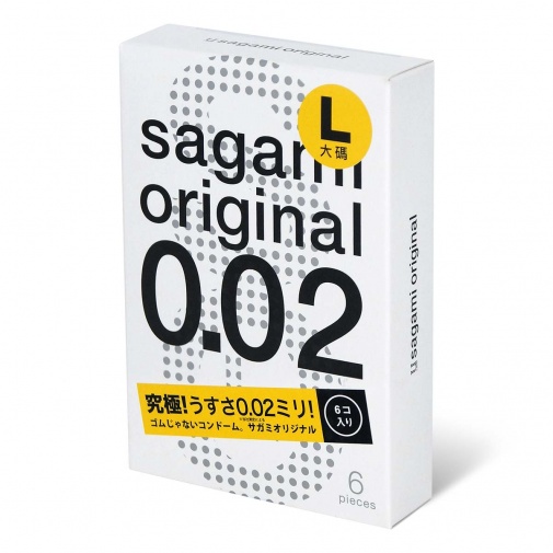 Sagami - Original 0.02 L-size 6's Pack photo