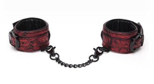 Fifty Shades of Grey -  Sweet Anticipation Wrist Cuffs - Red photo