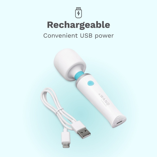 Le Wand - Classique Mini Vibro Massager - White photo