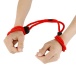 SMVIP - 超简易绳手铐 - 红色 照片-2
