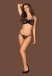 Obsessive - Joylace Lingerie Set - Black - S/M photo-3