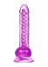 A-Toys - Celiam 弹性可弯曲仿真阳具 20.5cm - 紫色 照片-5