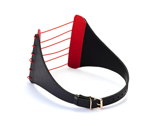 Liebe Seele - Scarlet Bondage Strings - Black/Red 照片