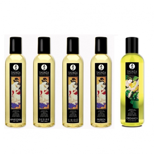 Shunga - Passion Massage Oil Apple - 250ml photo