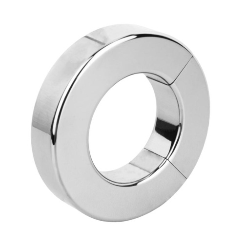 Bedroom Fantasies - Magnetic Cock Ring - Silver photo