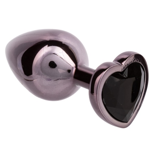 CEN - Jewel Heart Plug L - Black 照片