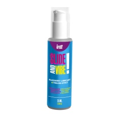 INTT - Slide and Vibe Tingling Lube - Blackberry - 35ml 照片