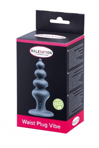Malesation - Waist Plug Vibe - Black photo
