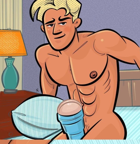 Fleshjack - Fantasy Power Bottom Boy Masturbator 照片
